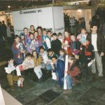 Gyerekek a microCAD' 97 kiállításon