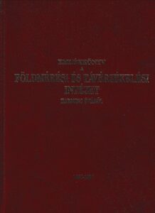 Emlékkönyv a Földmérési és Távérzékelési Intézet harminc évéről, 1967–1997